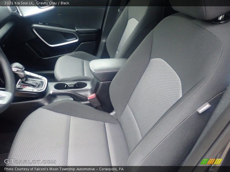 Gravity Gray / Black 2021 Kia Soul LX