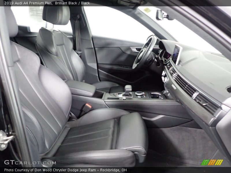 Brilliant Black / Black 2019 Audi A4 Premium Plus