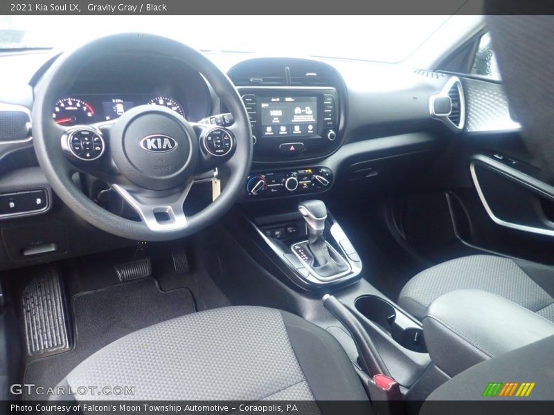 Gravity Gray / Black 2021 Kia Soul LX