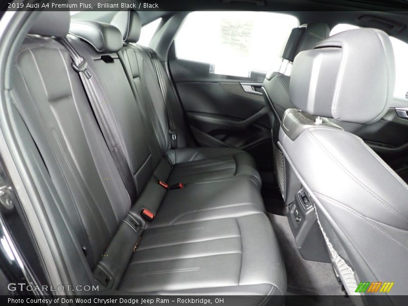 Brilliant Black / Black 2019 Audi A4 Premium Plus