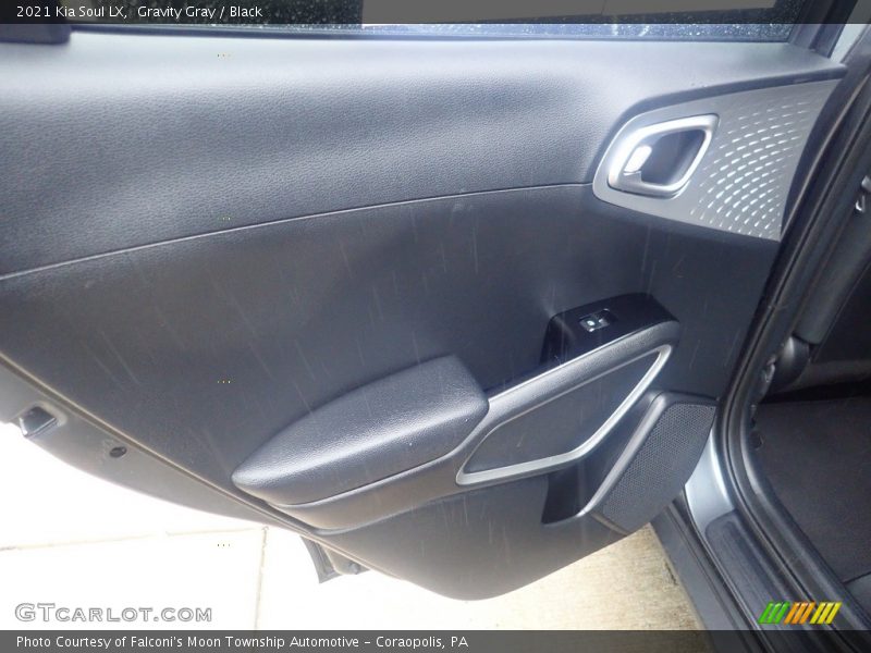 Gravity Gray / Black 2021 Kia Soul LX