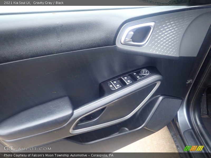 Gravity Gray / Black 2021 Kia Soul LX