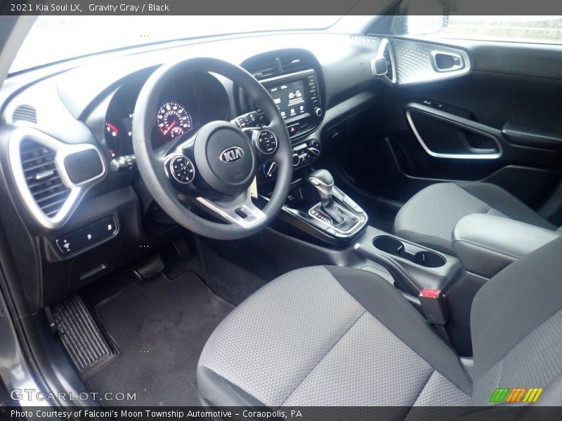Gravity Gray / Black 2021 Kia Soul LX