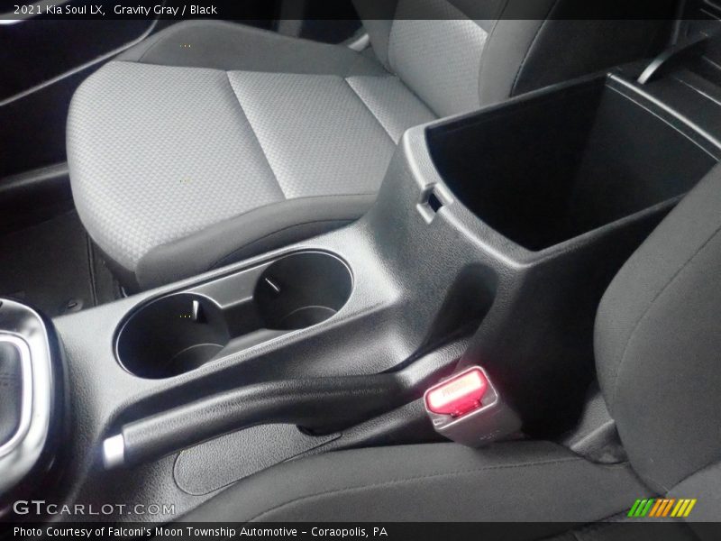 Gravity Gray / Black 2021 Kia Soul LX
