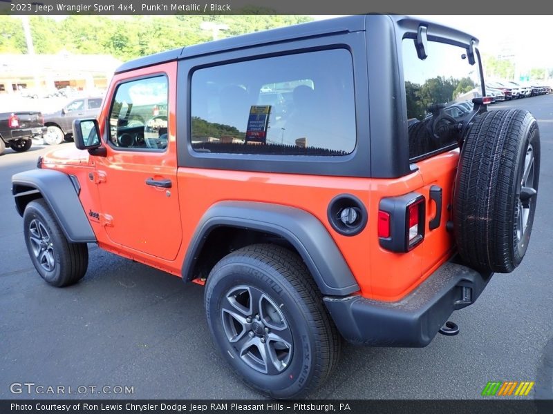 Punk'n Metallic / Black 2023 Jeep Wrangler Sport 4x4