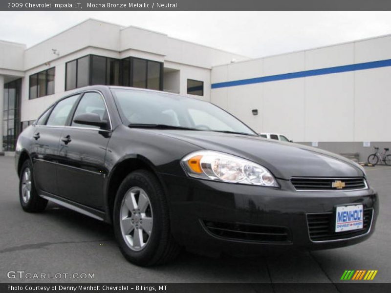 Mocha Bronze Metallic / Neutral 2009 Chevrolet Impala LT