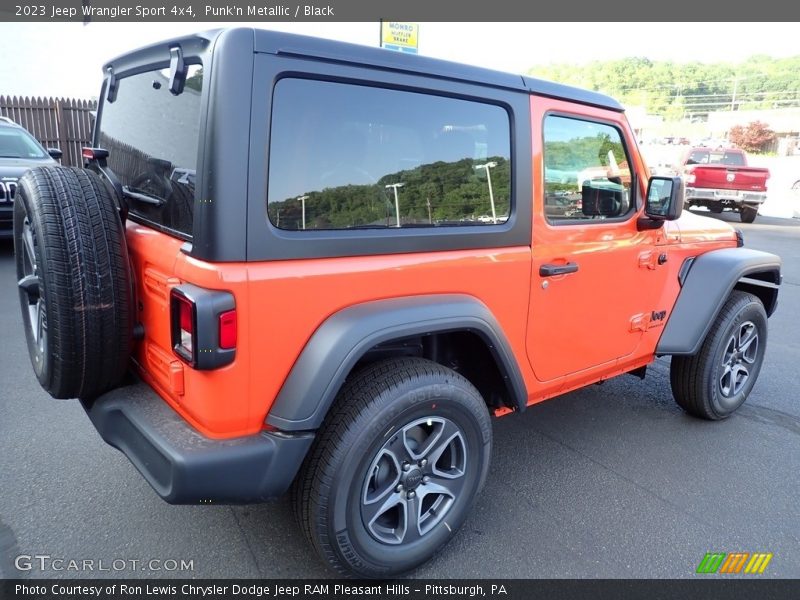 Punk'n Metallic / Black 2023 Jeep Wrangler Sport 4x4