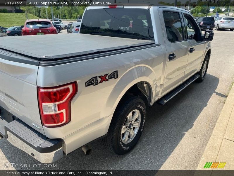 Ingot Silver / Earth Gray 2019 Ford F150 XLT SuperCrew 4x4