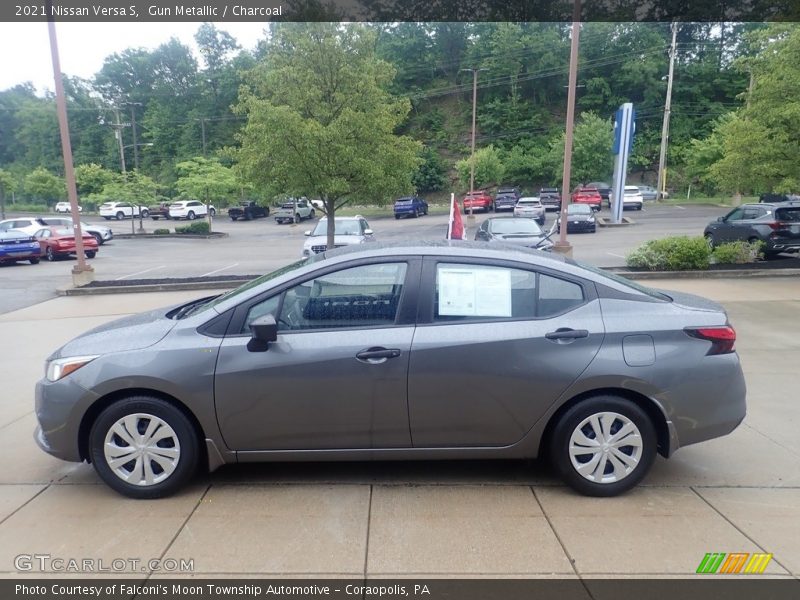 Gun Metallic / Charcoal 2021 Nissan Versa S