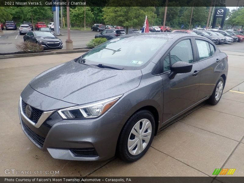 Gun Metallic / Charcoal 2021 Nissan Versa S