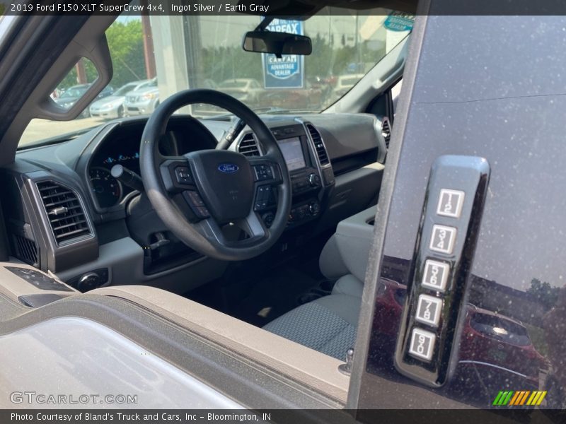 Ingot Silver / Earth Gray 2019 Ford F150 XLT SuperCrew 4x4