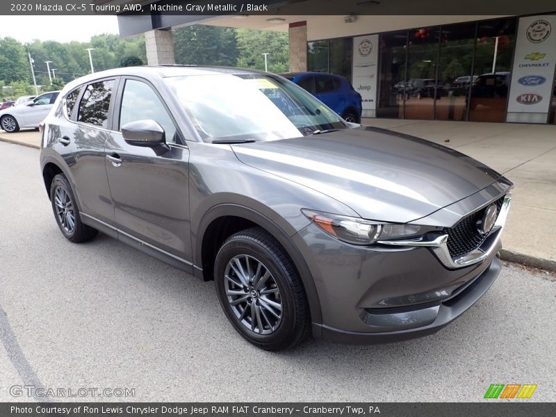 Machine Gray Metallic / Black 2020 Mazda CX-5 Touring AWD