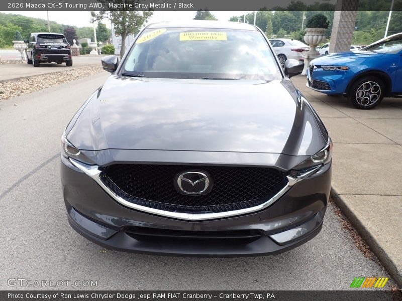 Machine Gray Metallic / Black 2020 Mazda CX-5 Touring AWD