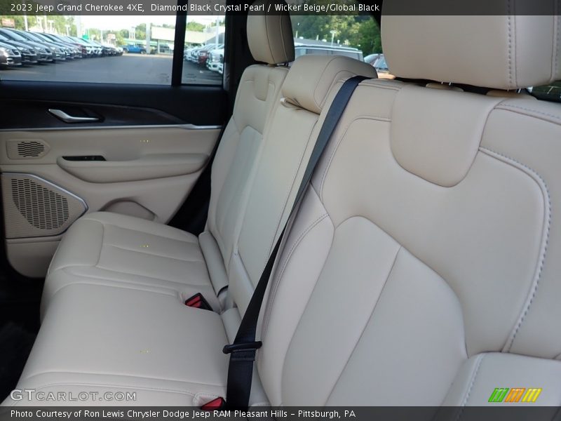Rear Seat of 2023 Grand Cherokee 4XE