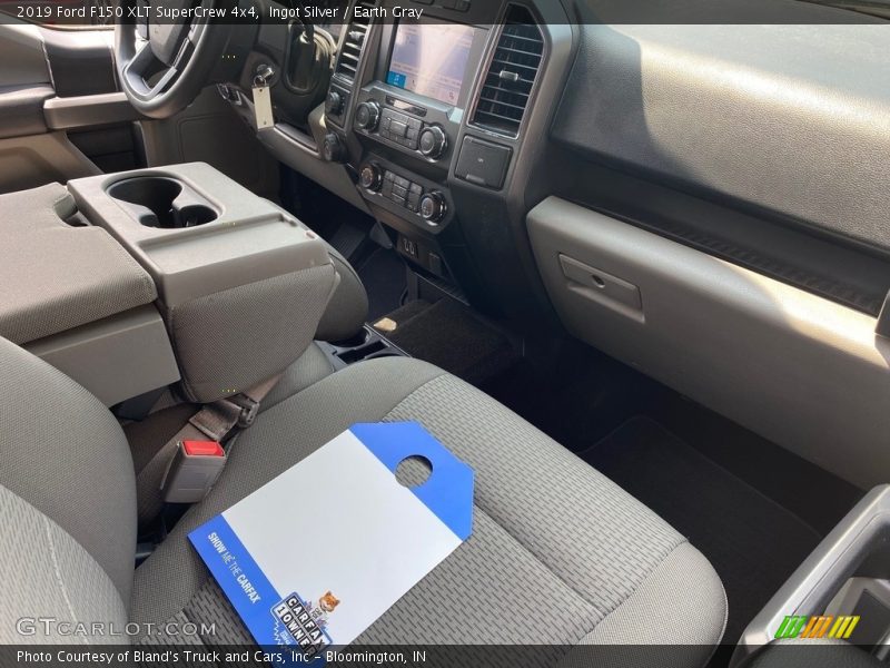 Ingot Silver / Earth Gray 2019 Ford F150 XLT SuperCrew 4x4