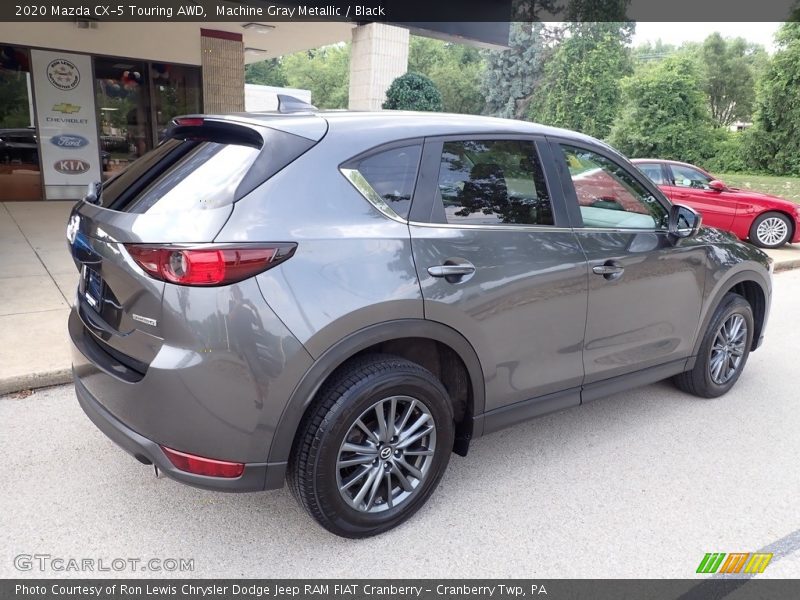 Machine Gray Metallic / Black 2020 Mazda CX-5 Touring AWD