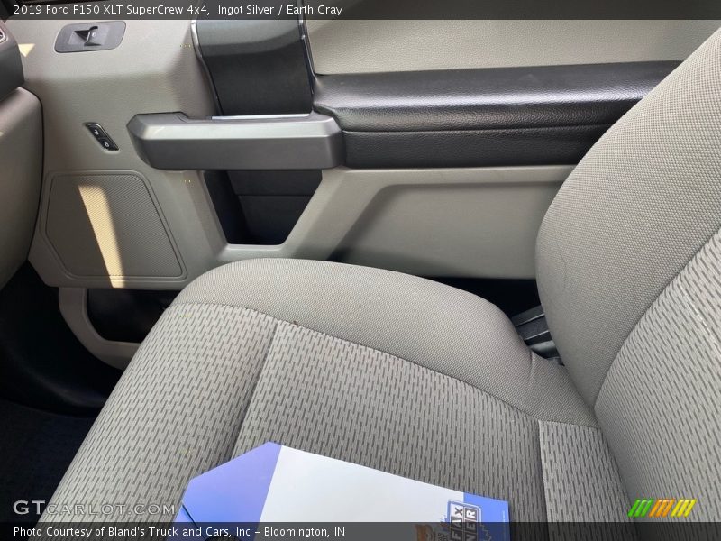 Ingot Silver / Earth Gray 2019 Ford F150 XLT SuperCrew 4x4