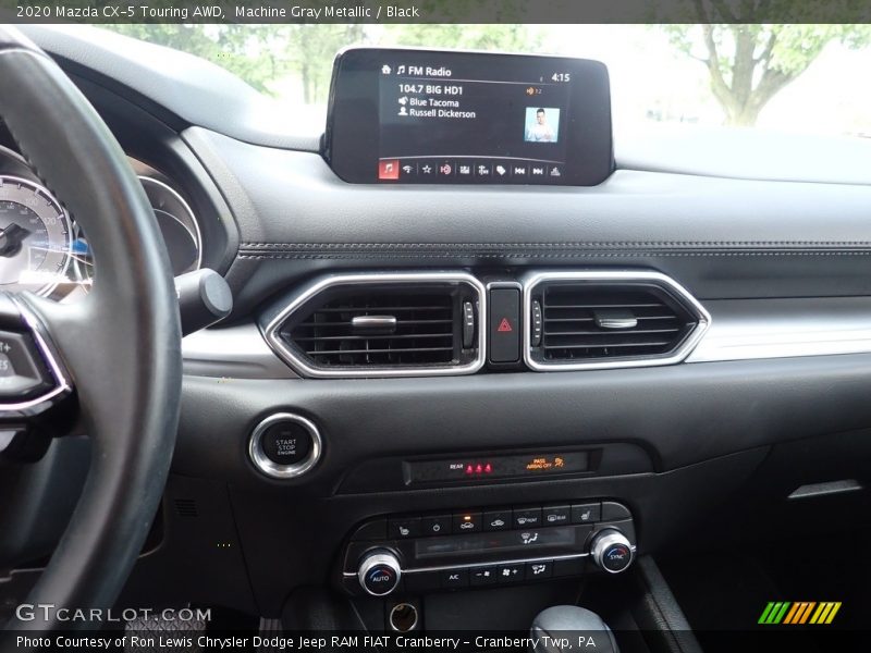 Machine Gray Metallic / Black 2020 Mazda CX-5 Touring AWD