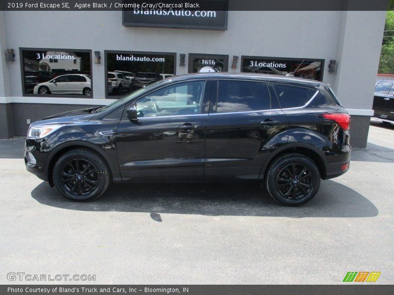 Agate Black / Chromite Gray/Charcoal Black 2019 Ford Escape SE
