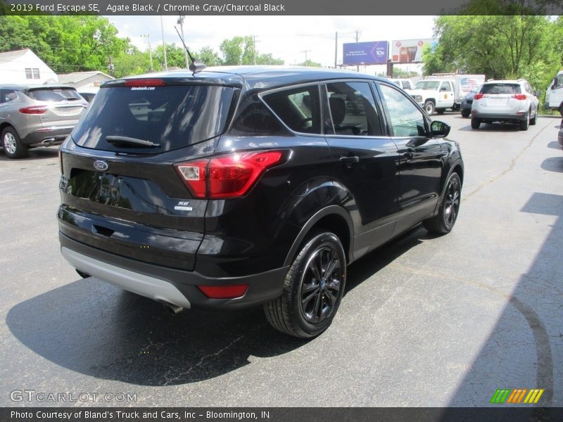 Agate Black / Chromite Gray/Charcoal Black 2019 Ford Escape SE