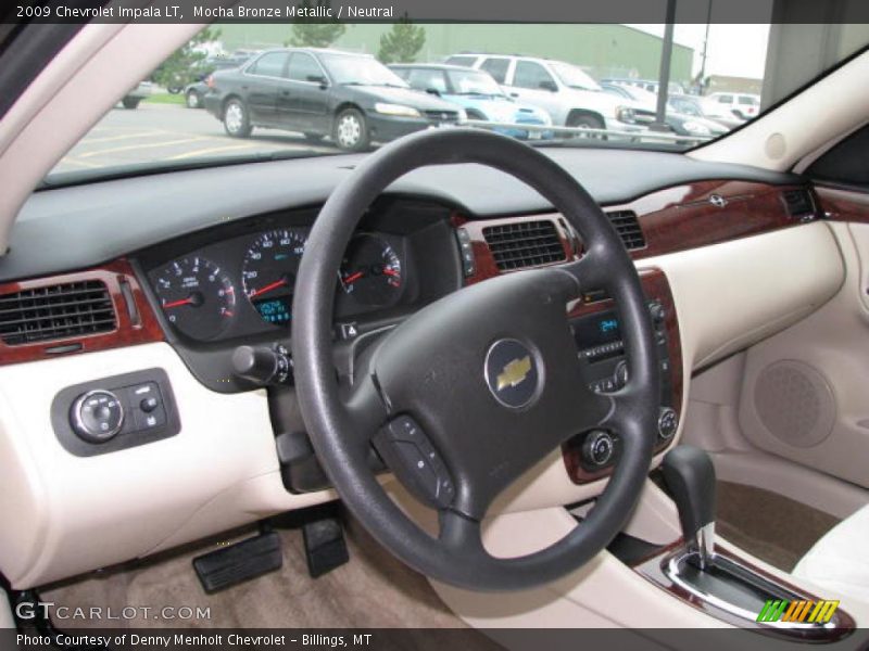 Mocha Bronze Metallic / Neutral 2009 Chevrolet Impala LT