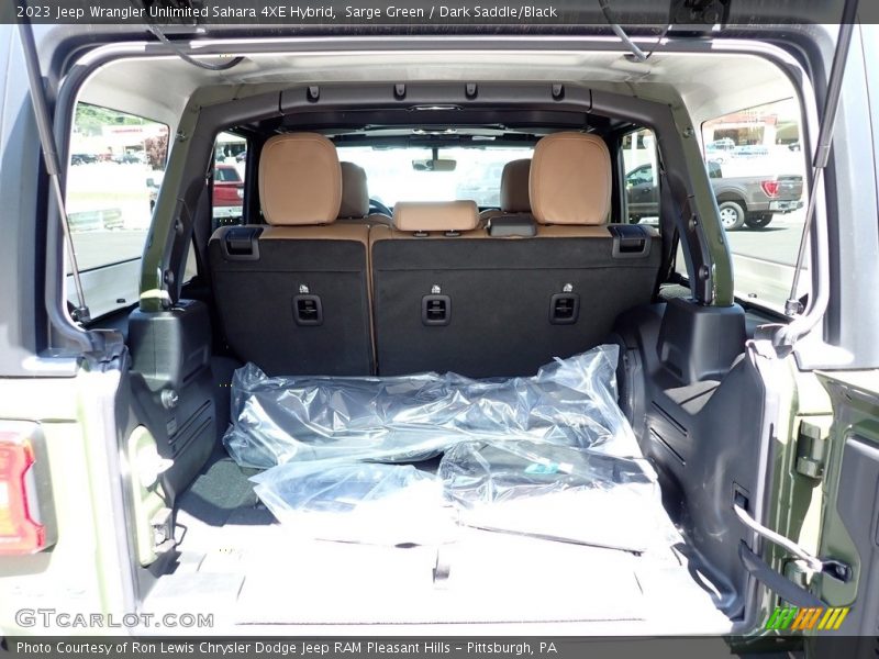 Sarge Green / Dark Saddle/Black 2023 Jeep Wrangler Unlimited Sahara 4XE Hybrid