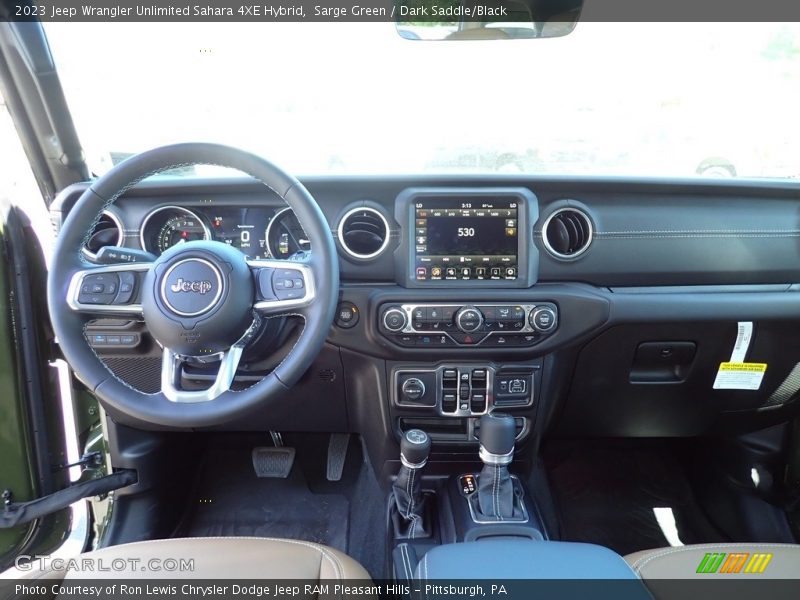 Sarge Green / Dark Saddle/Black 2023 Jeep Wrangler Unlimited Sahara 4XE Hybrid