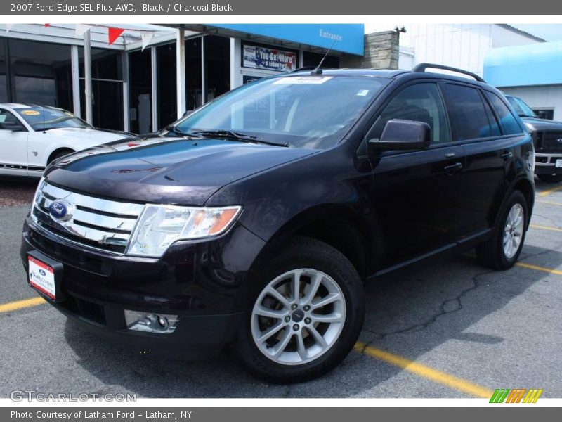 Black / Charcoal Black 2007 Ford Edge SEL Plus AWD