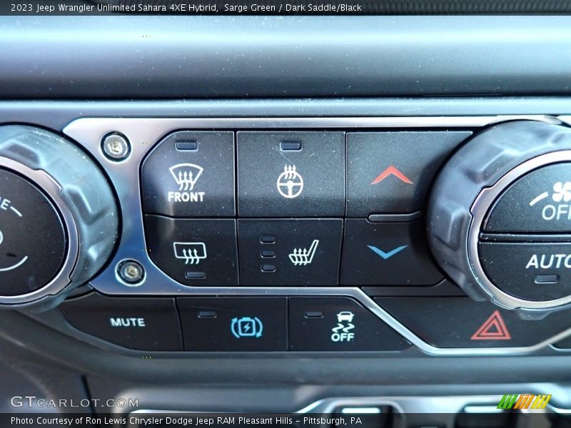 Sarge Green / Dark Saddle/Black 2023 Jeep Wrangler Unlimited Sahara 4XE Hybrid