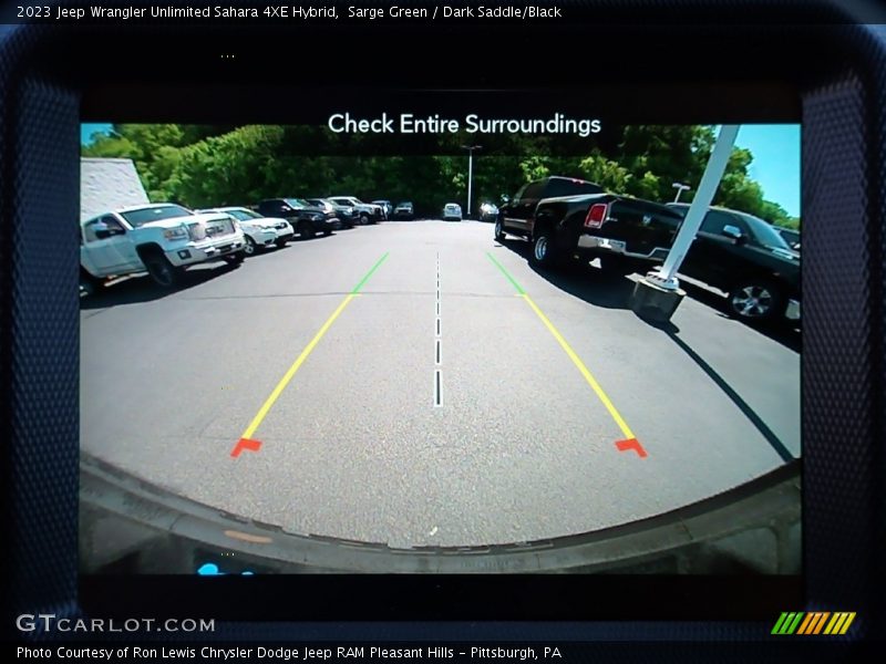 Sarge Green / Dark Saddle/Black 2023 Jeep Wrangler Unlimited Sahara 4XE Hybrid