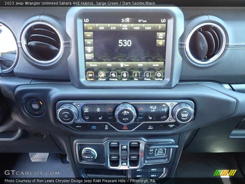 Sarge Green / Dark Saddle/Black 2023 Jeep Wrangler Unlimited Sahara 4XE Hybrid