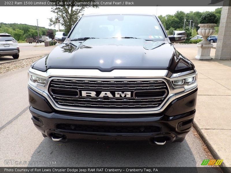 Diamond Black Crystal Pearl / Black 2022 Ram 1500 Limited Crew Cab 4x4