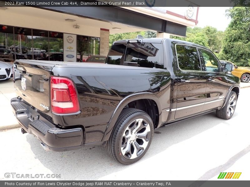 Diamond Black Crystal Pearl / Black 2022 Ram 1500 Limited Crew Cab 4x4