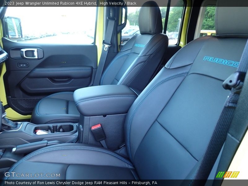 High Velocity / Black 2023 Jeep Wrangler Unlimited Rubicon 4XE Hybrid