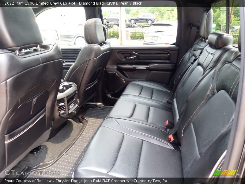 Rear Seat of 2022 1500 Limited Crew Cab 4x4