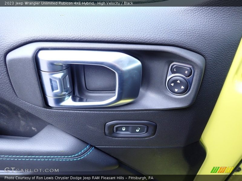 High Velocity / Black 2023 Jeep Wrangler Unlimited Rubicon 4XE Hybrid