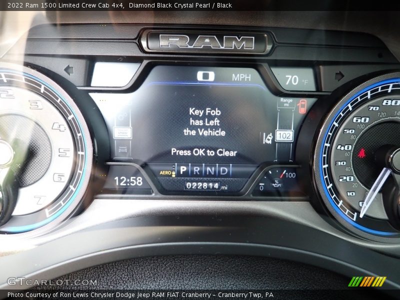  2022 1500 Limited Crew Cab 4x4 Limited Crew Cab 4x4 Gauges