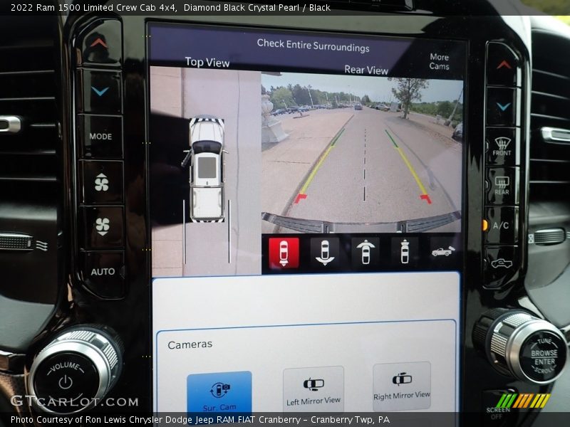 Controls of 2022 1500 Limited Crew Cab 4x4