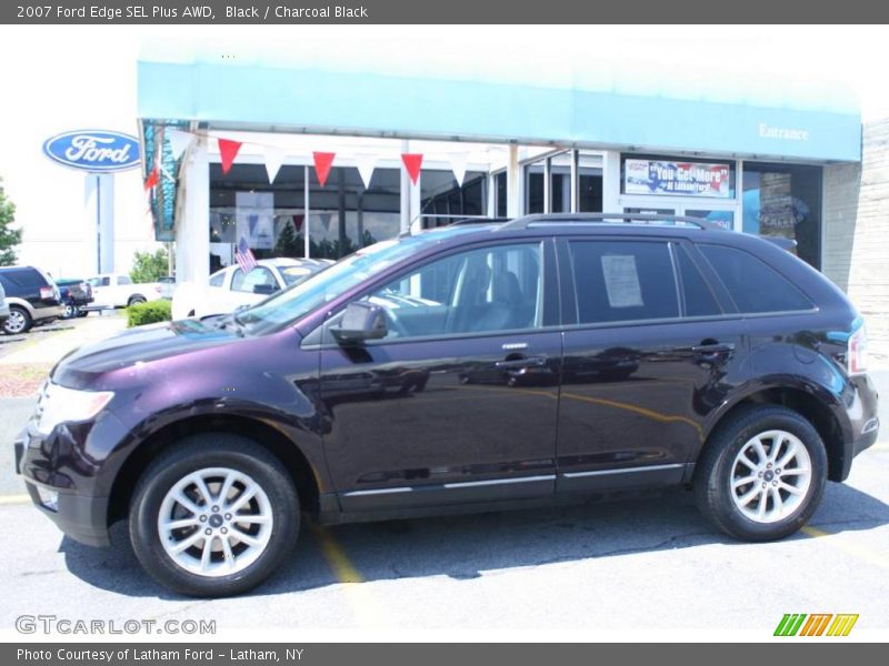 Black / Charcoal Black 2007 Ford Edge SEL Plus AWD