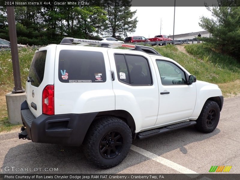 Glacier White / Gray 2014 Nissan Xterra X 4x4