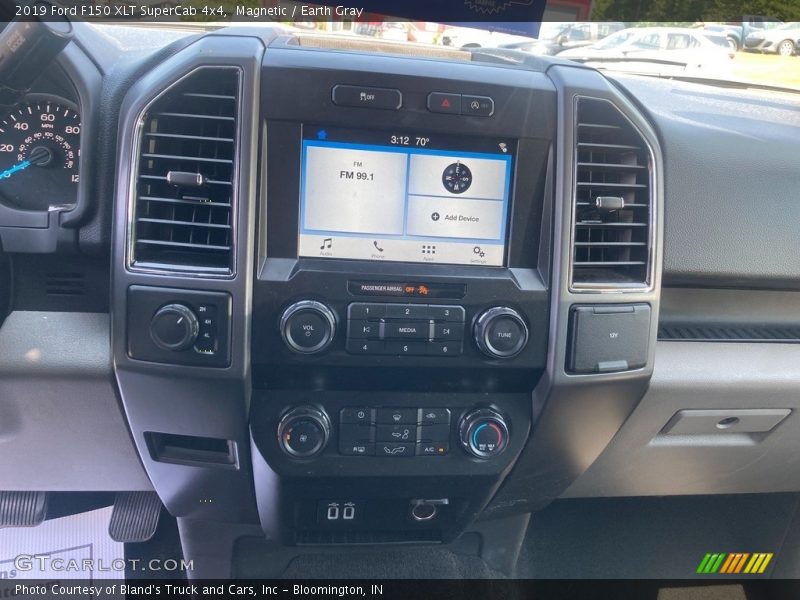 Magnetic / Earth Gray 2019 Ford F150 XLT SuperCab 4x4