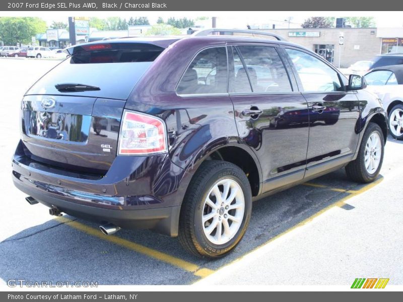 Black / Charcoal Black 2007 Ford Edge SEL Plus AWD