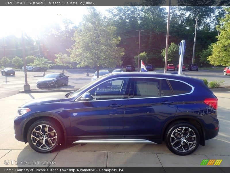 Misano Blue Metallic / Black 2020 BMW X1 xDrive28i