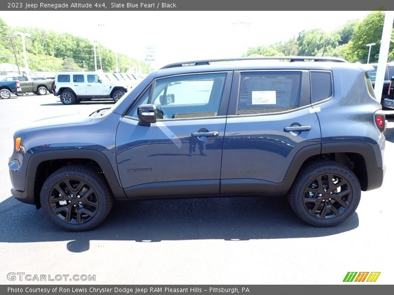 Slate Blue Pearl / Black 2023 Jeep Renegade Altitude 4x4