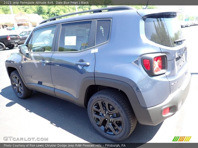 Slate Blue Pearl / Black 2023 Jeep Renegade Altitude 4x4