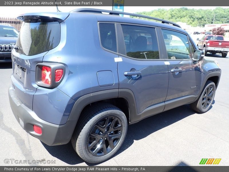 Slate Blue Pearl / Black 2023 Jeep Renegade Altitude 4x4
