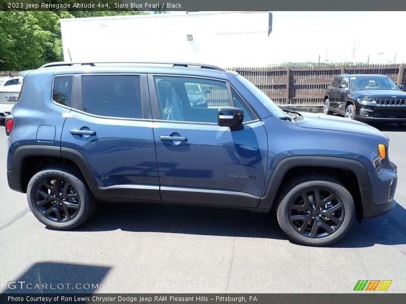 Slate Blue Pearl / Black 2023 Jeep Renegade Altitude 4x4