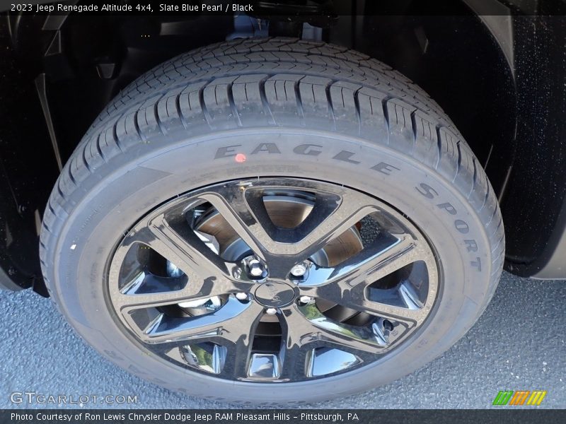 Slate Blue Pearl / Black 2023 Jeep Renegade Altitude 4x4