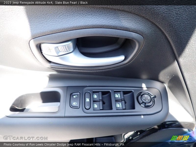 Slate Blue Pearl / Black 2023 Jeep Renegade Altitude 4x4