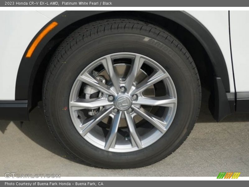 Platinum White Pearl / Black 2023 Honda CR-V EX-L AWD